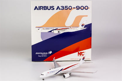 NG Model Malaysia airlines Airbus A350-900 9M-MAE 1/400 DIECAST Aircraft Model