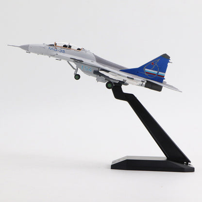 RUSSIAN MIG-35 Fulcrum #154 1/100 diecast plane model aircraft