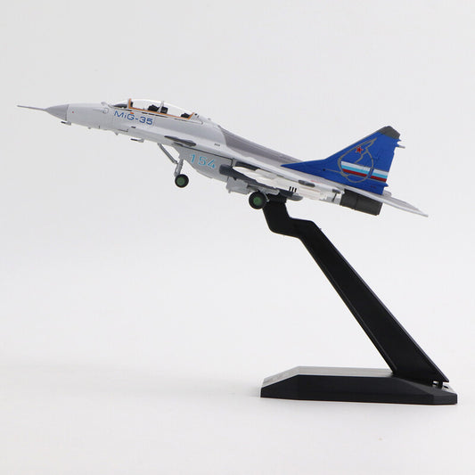 RUSSIAN MIG-35 Fulcrum #154 1/100 diecast plane model aircraft