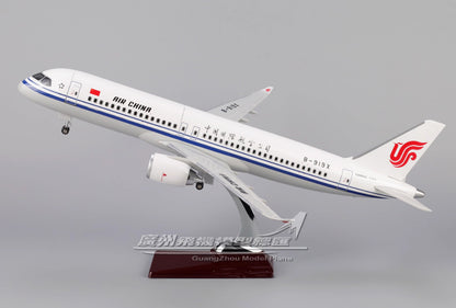 47CM 1:82 AIR CHINA COMAC C919 Plane Airplane Landing gear Resin Aircraft Model