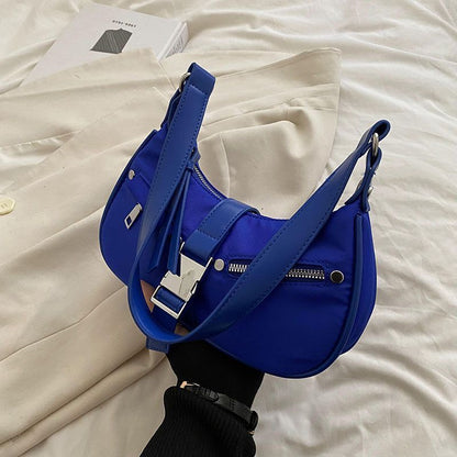 Sweet Cool Crossbody Bag Lightweight Nylon Shoulder Tote Shopping Purses Handbag