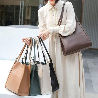 Genuine Leather Handbag And Shoulder For Women Bags Tote Bag