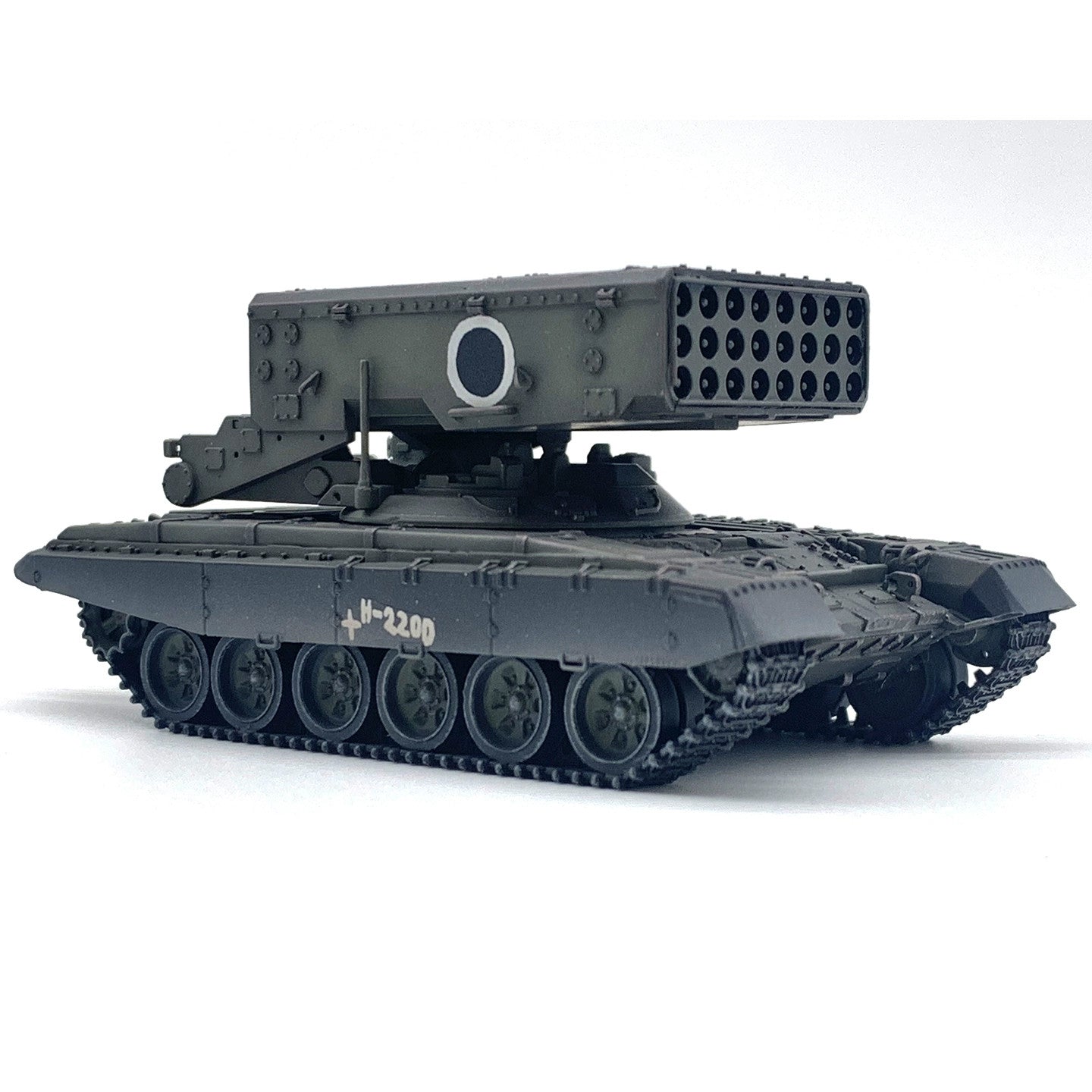 ARTISAN Russia-Ukraine TOS-1A Flamethrower Tank Z-Paint Finished Model Toys