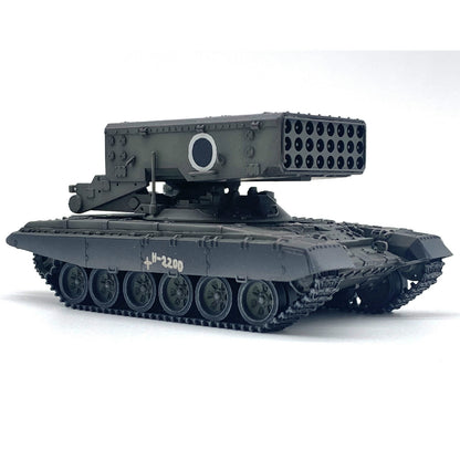 ARTISAN Russia-Ukraine TOS-1A Flamethrower Tank Z-Paint Finished Model Toys