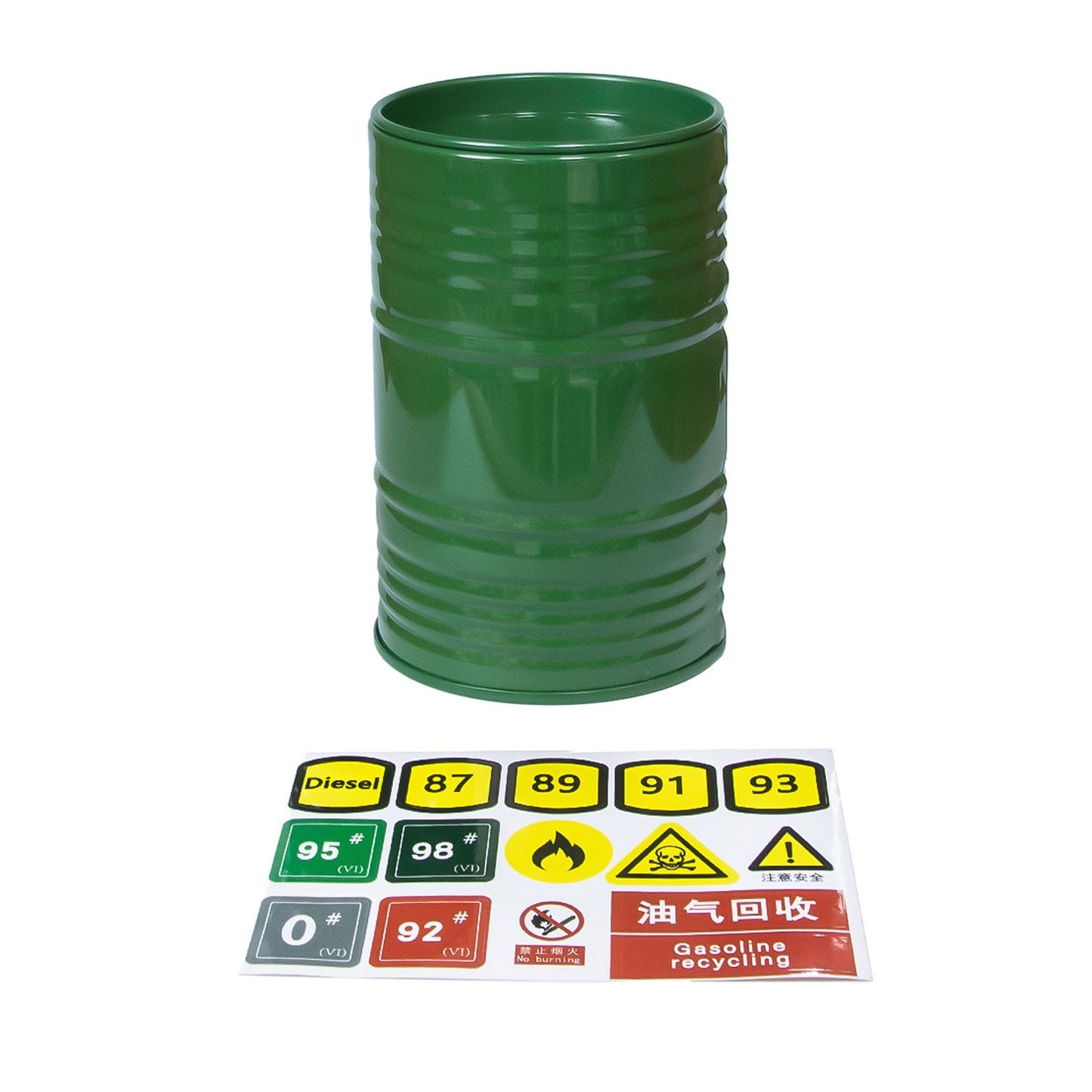 New Aluminum Alloy Simulation Oil Barrel Gas Tank Decoration For 1/10 1/8 RC Car