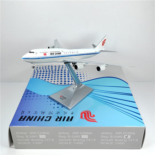 1:400 YY Wings AIR CHINA BOEING 747-8 Airplane Diecast Aircraft Plane Model