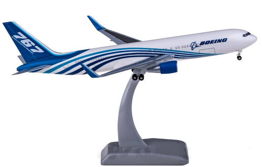 1:200 28CM Hogan BOEING 767-300BCF Passenger Airplane ABS Plastic Aircraft Model