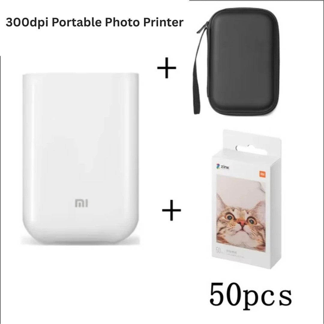 Xiaomi AR Picture Printer 300dpi Portable Photo Mini Pocket with DIY Share
