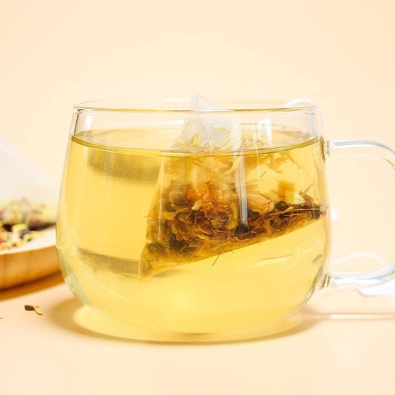 Chinese Dark Plum Matured Mandarin Peel Tea Combined Herbal Tea Bag 250g