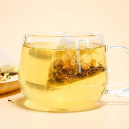 Chinese Dark Plum Matured Mandarin Peel Tea Combined Herbal Tea Bag 250g