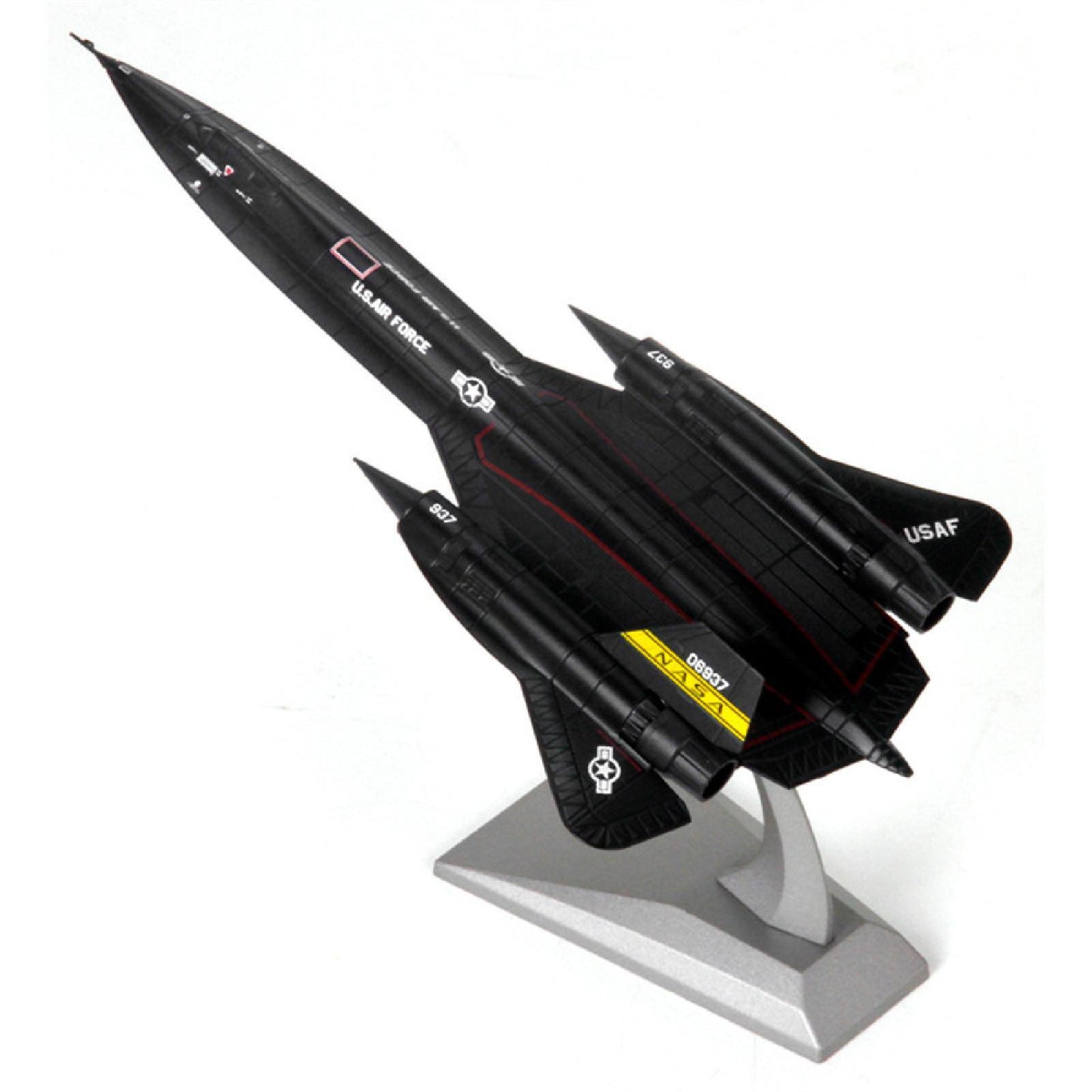 1:144 SR-71 Aircraft Alloy Fighter Airplane Model Simulation Ornaments Display