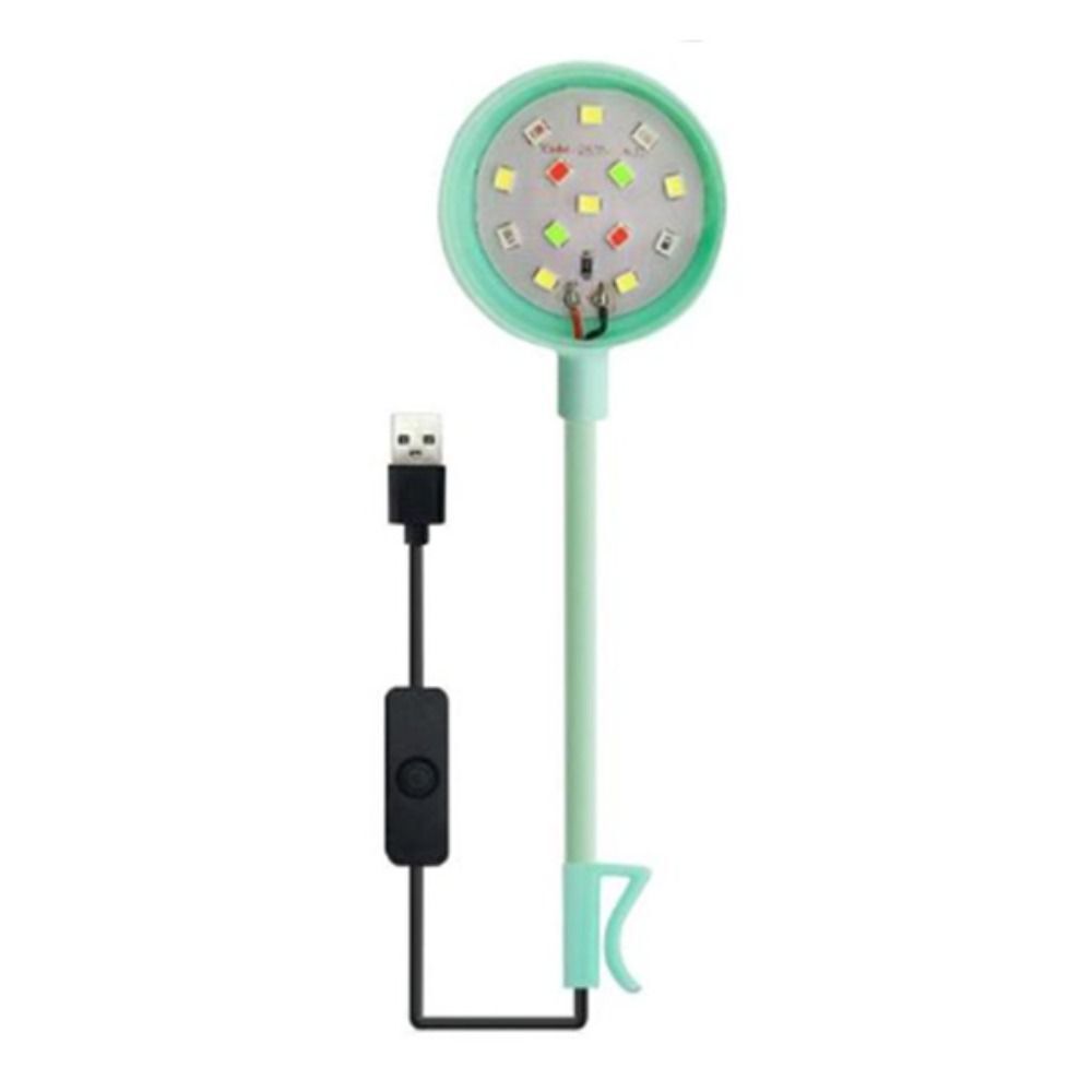 Aquarium Mini Lamps USB-Plug LED Fishbowls Landscaping Fish Tank Colorful Lights