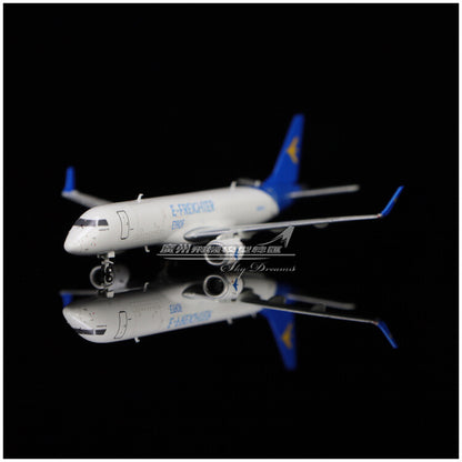 1:400 JC Wings Embraer ERJ-190F E-Freighter N986TA Diecast Aircraft Model