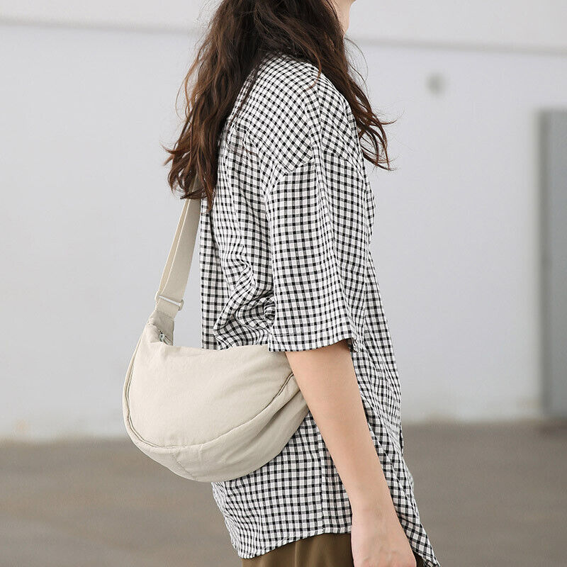 Women's Messenger Bag Fashion Ladies Shoulder Bag Vintage Cloth Handbags ಇ