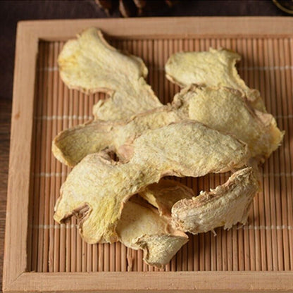 Dried ginger root Slices pure natural premium quality Spice Food 生姜干 100g~500g