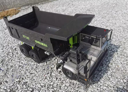 1:35 28CM ZOOMLION ZT125 MINING PUMP TRUCK Vehicle Contruction Diecast Model