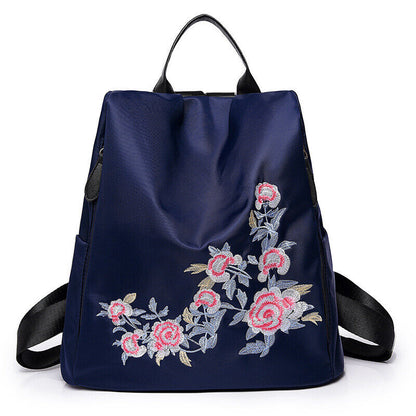 Fashion Womens Floral Embroidery Crossbody Bag Handmade Bag Pattern Shoulder Bag
