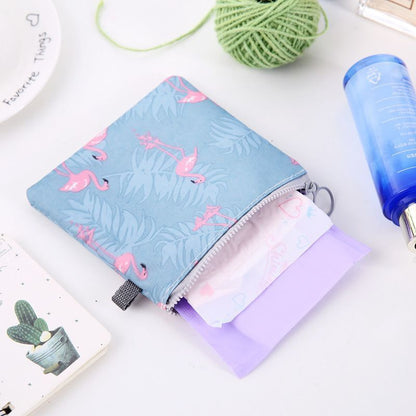 Lipstick Make Up Bags Zipper Small Pouch Storage Case Cute Animal Print Purses