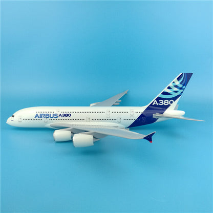 36CM 1:202 AIRBUS A380 Passenger Airplane Plane Aircraft Resin Model
