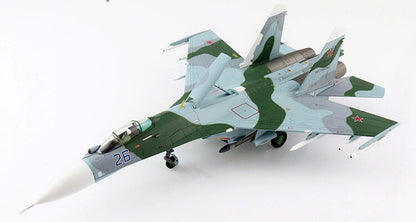 HM 1/72 Russian Air Force Su 27SM Model SU27 Flanker B Black Sea Blue 26