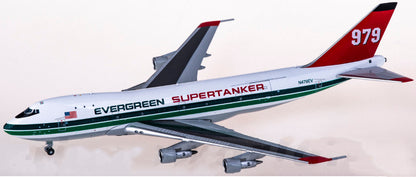 1:400 BigBird400 Evergreen Boeing 747-100 Passenger Airplane Diecast Model