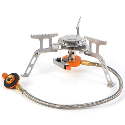 3500W Outdoor Picnic-Gas Burner Portable Backpacking Camping Folding Gas Stove