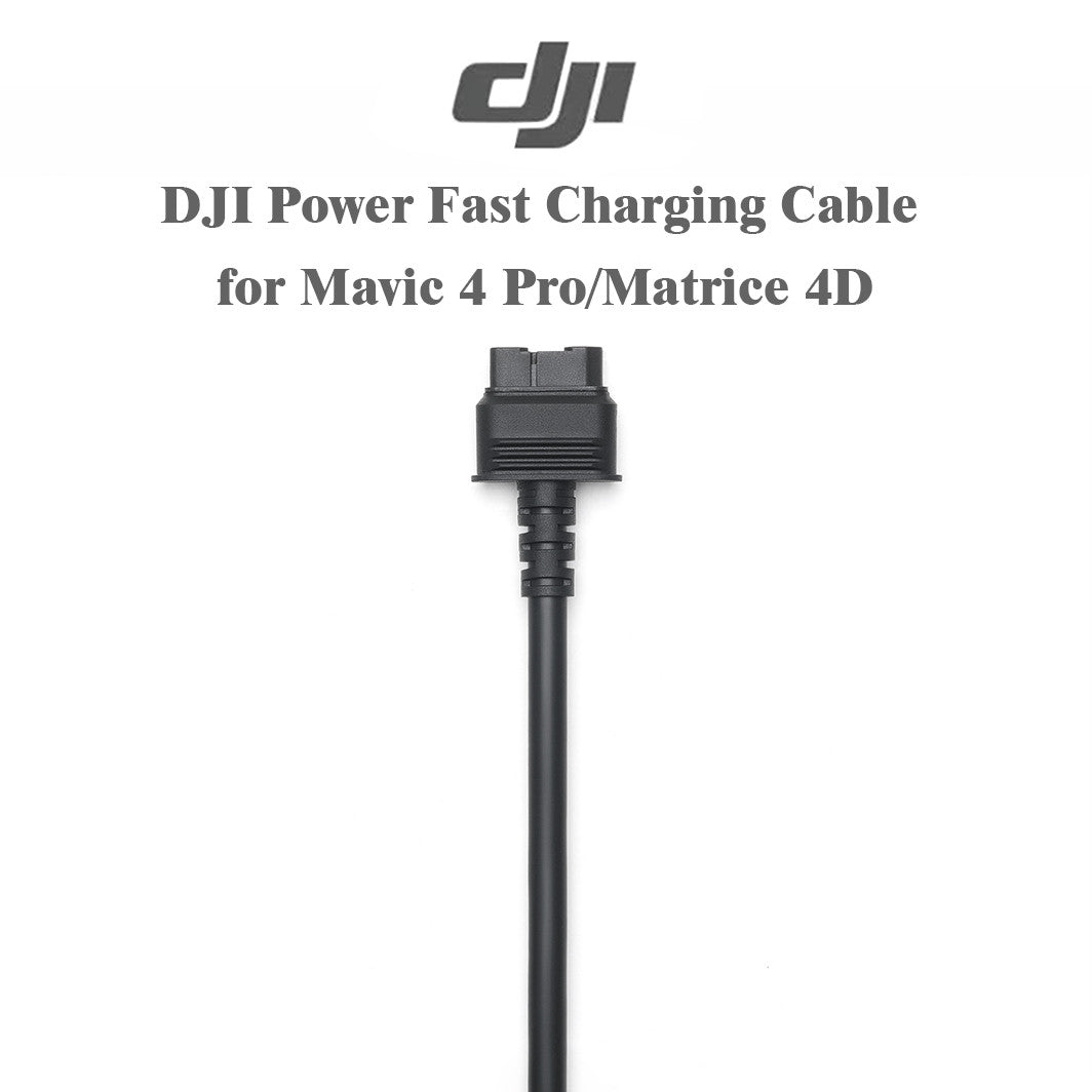 DJI Power Fast Charging Cable for Matrice 4D/Mavic 4 Pro–190/240W Field Charging