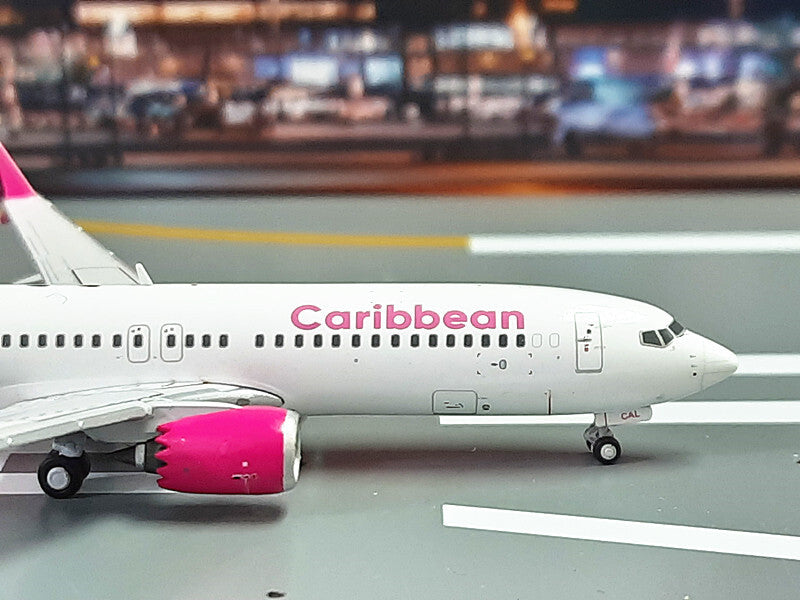 GeminiJets Caribbean Airlines FOR BOEING B737 MAX8 9Y-CAL 1:400 Aircraft Model