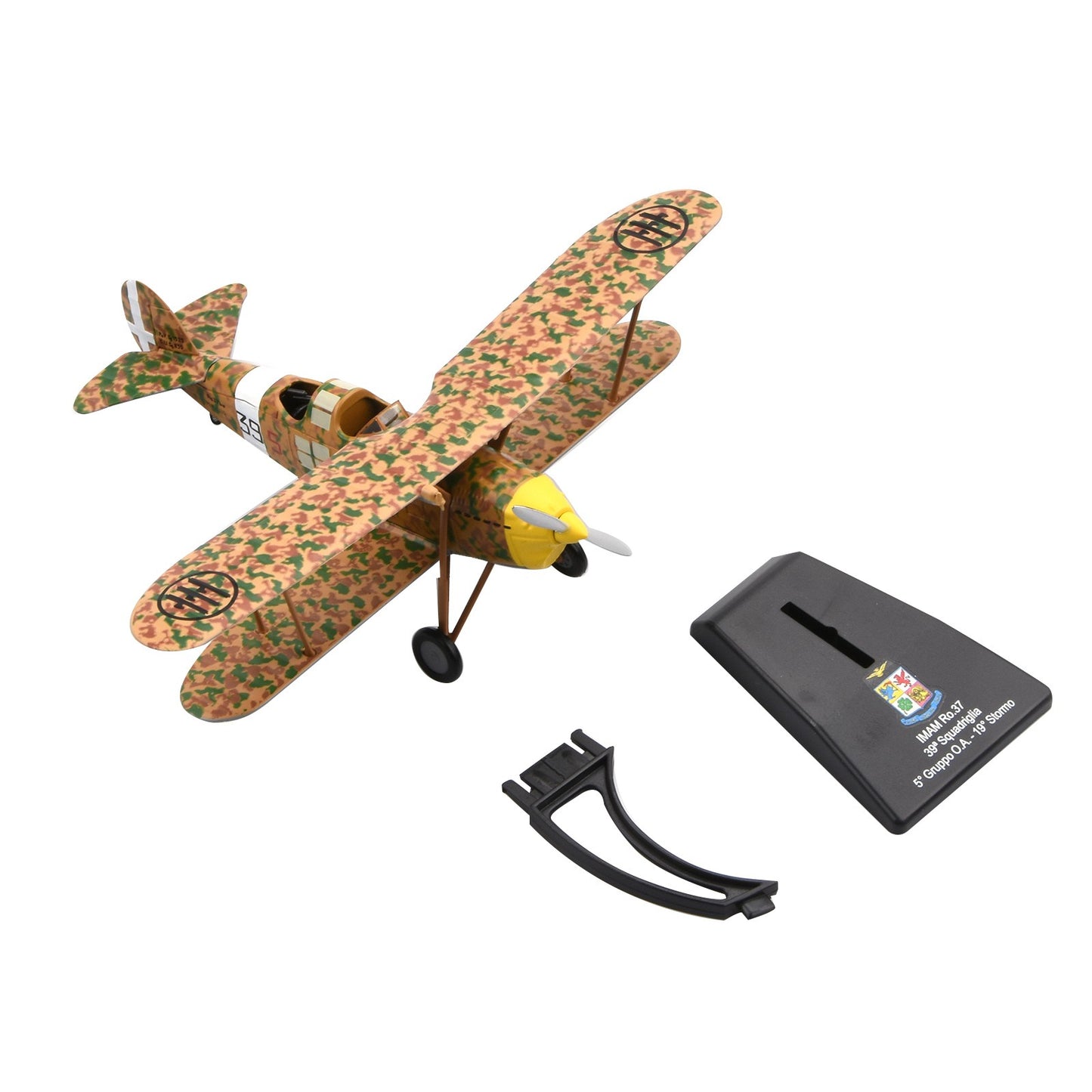 WWII Italian Air Force For IMAM Ro.37 1:72 Diecast Model Plane Alloy Display