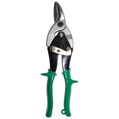 Heavy Duty Straight and Right-Cut Aviation Tin Snips Metal Cutter, 10 Inch
