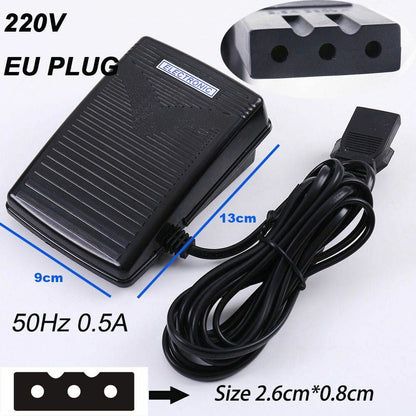 Sewing Machine Foot Pedal Speed Adjust Controller Motor Accessories Power Switch