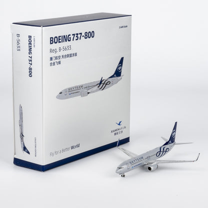 1:400 NGmodels XiamenAir B737-800 B-5633 Passenger Airplane Diecast Plane Model