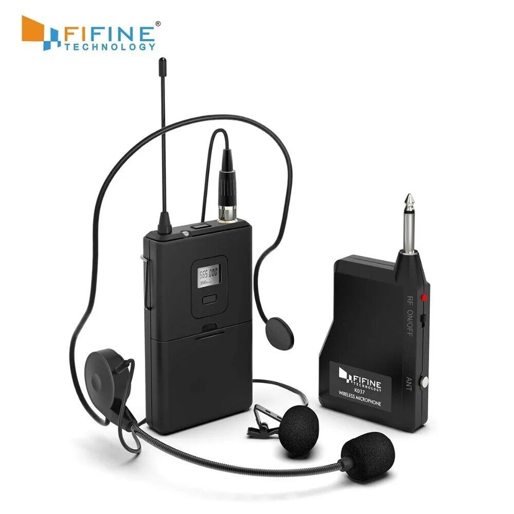 Microfonos Profesionales Inalambricos Professional Recargables Diadema Estudio