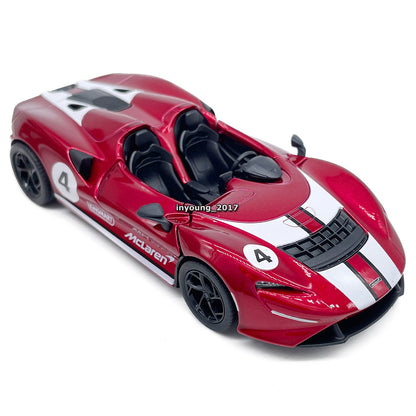 1/36 McLaren Elva Model Toy Car Diecast Toy Vehicle Boys Toys for Kids Gifts Red