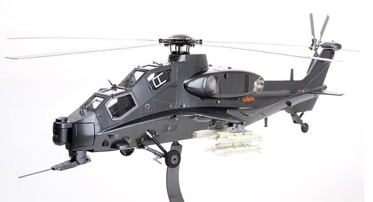 1:24 58CM PLA Z-10 Helicopter Airplane Diecast Military Aircraft Plane Model