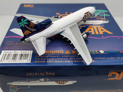 NG Models ATA for Lockheed L-1011 N161AT 1:400 Aircraft Pre-built Model