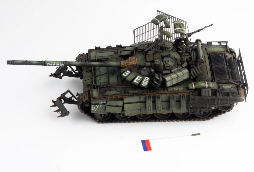 1:72 88MODEL T-72B3M Main Tank Army Military Vehicle Resin Metal Armor Model