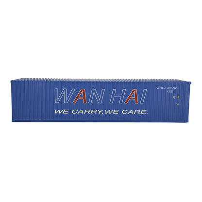 1:50 WAN HAI 40GP Metal Shipping Container Model Toy Home Office Decor Gift