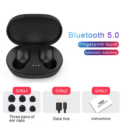 Bluetooth 5.0 Earbuds Wireless Headphones Waterproof Headset for iPhone Samsung