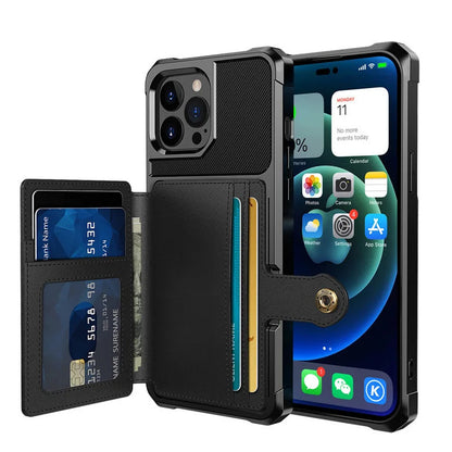 Tough Multi Slot Phone case Case with Portable Card Slot Cover for iphone17/16