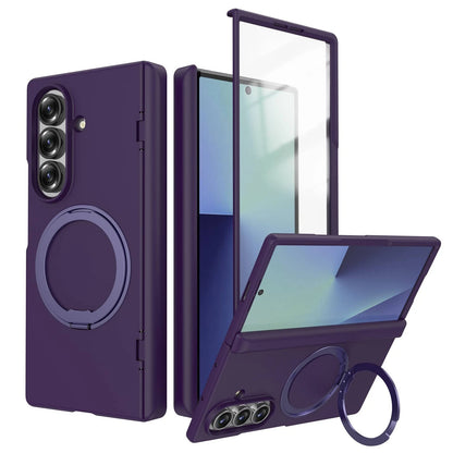 For Samsung Galaxy Z Fold 7 Magnetic Case 360 Kickstand & Ring Holder Shockproof