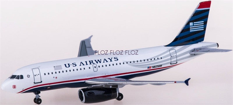 for AeroClassics for US Airways for Airbus A319 N829AW 1:400 Airplane Model