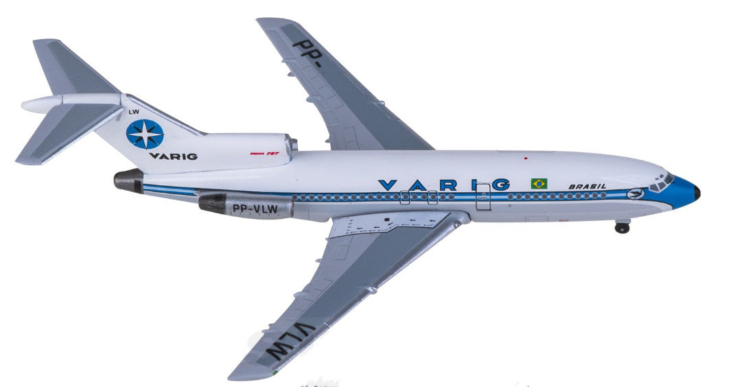 1:400 AeroClassics VARIG Boeing 727-100 Passenger Airplane Diecast Model