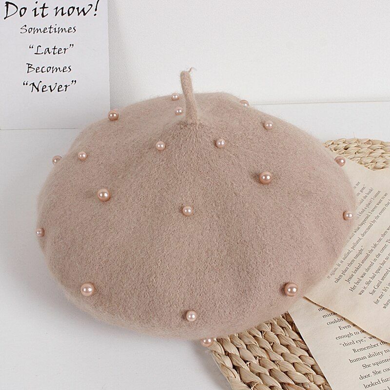 Caps Berets Princess Kids Girls Lovely Beanies Hats Spring Autumn Winter Toddler
