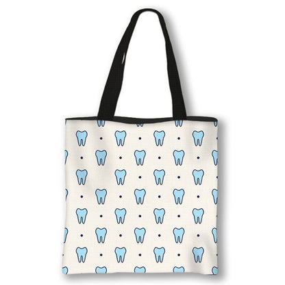 Handbag Casual Tote Bag Shoulder Purse Travelling Storage Pouch Polyester Print
