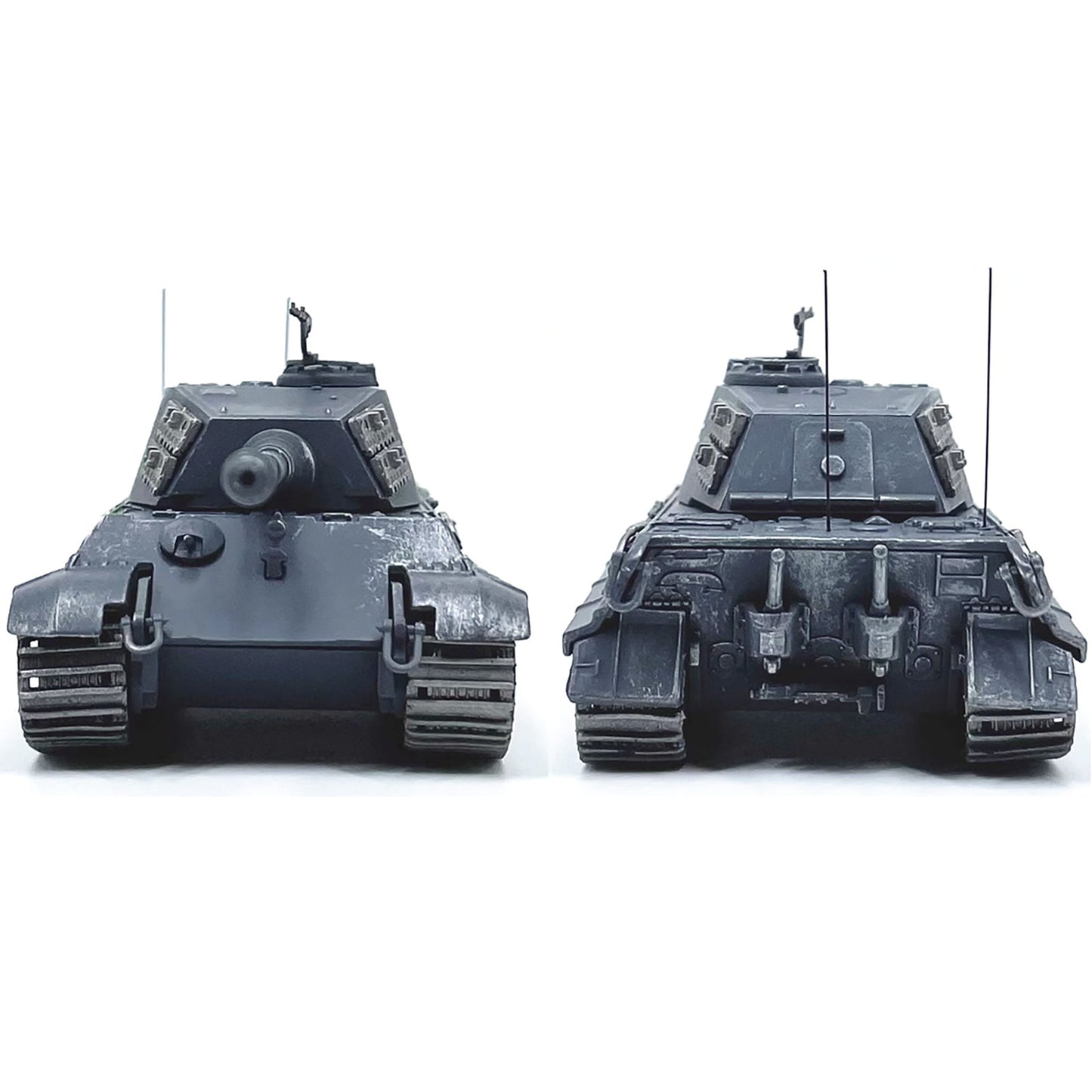 1:72 Alloy WWII German Berlin 1945 Tiger II Tank Military Model Xmas Gift