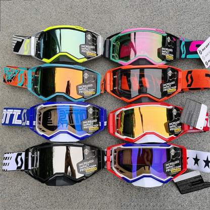 Motorcycle Windshield for Goggles Ski Goggles Windproof Dustproof Skiing Riding