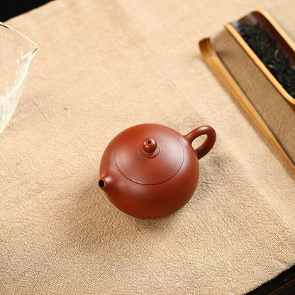 Chinese Yixing Zisha Pottery Clovershrub Clay 130ML Xihsi 7 Hole Teapot 小品光西施