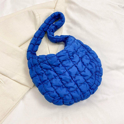 Casual Handbag for Women Cloth Shopper Shopping Bag Fabric Shoulder Side Bag
