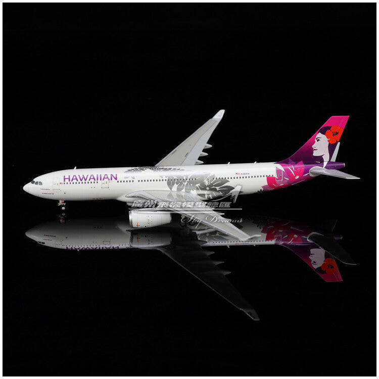 1:400 Geminijets Hawaiian Airlines Airbus A330-200 Airplane Diecast Model